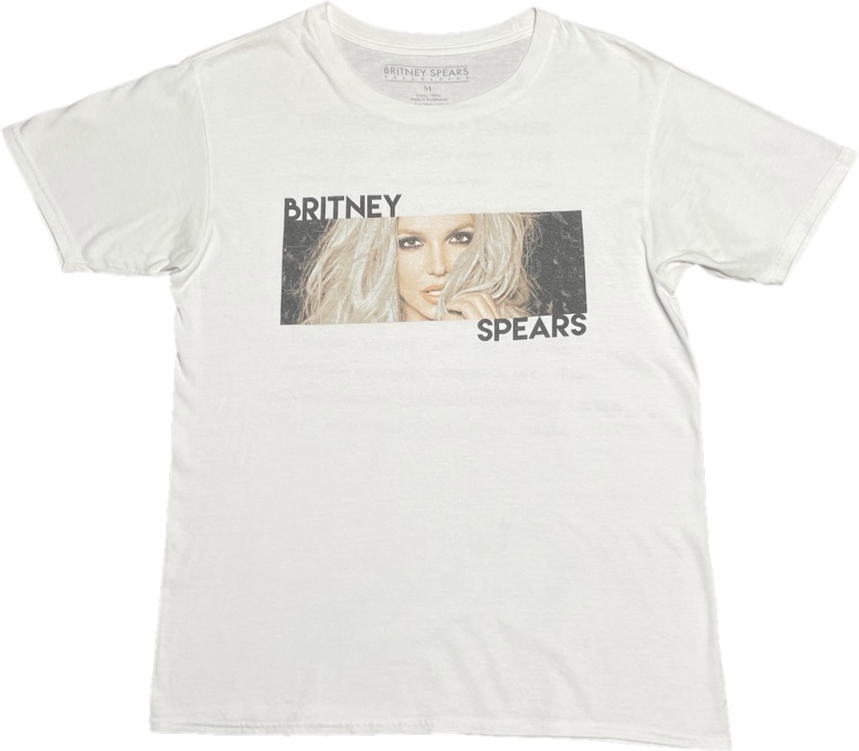 Britney Spears 2017年来日公演ライブTシャツ ホワイトMサイズ | Vintage.City