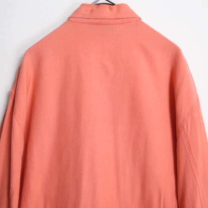 salmon pink both chest pockets shirt | Vintage.City Vintage Shops, Vintage Fashion Trends