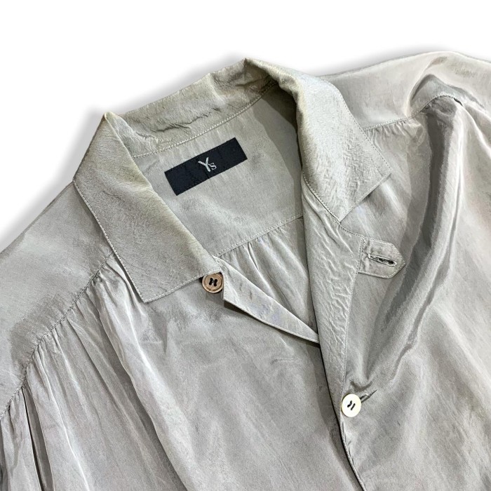 Y's S/S Design Long Rayon Shirt | Vintage.City 빈티지숍, 빈티지 코디 정보