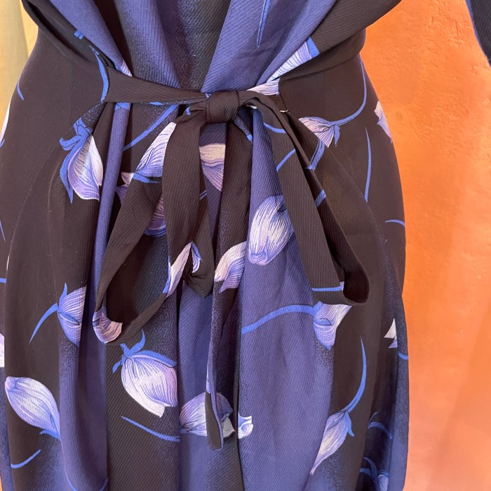 Used blue Tulip dress | Vintage.City 古着屋、古着コーデ情報を発信