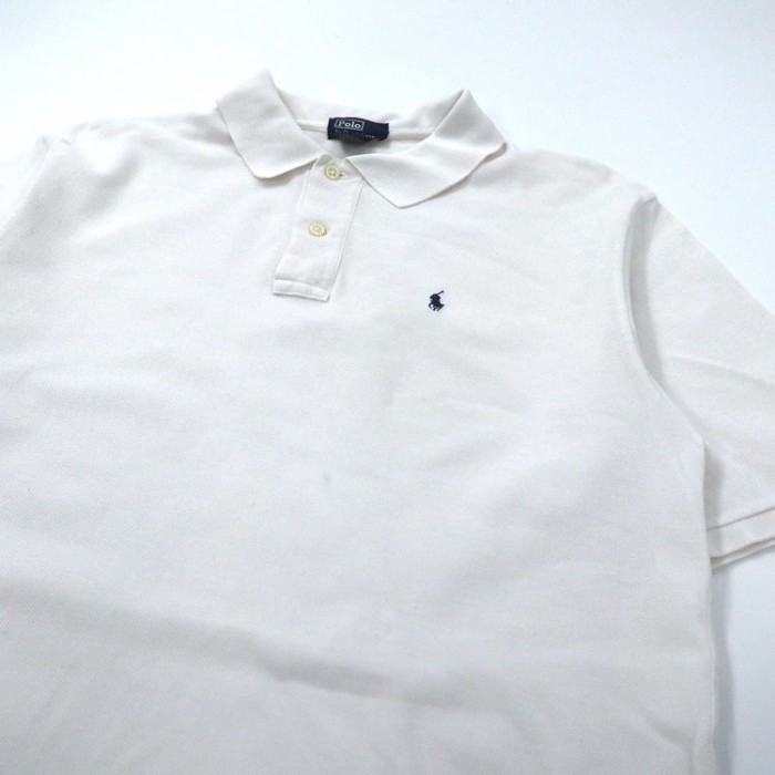 POLO BY RALPH LAUREN ポロシャツ XL ホワイト コットン | Vintage.City 빈티지숍, 빈티지 코디 정보