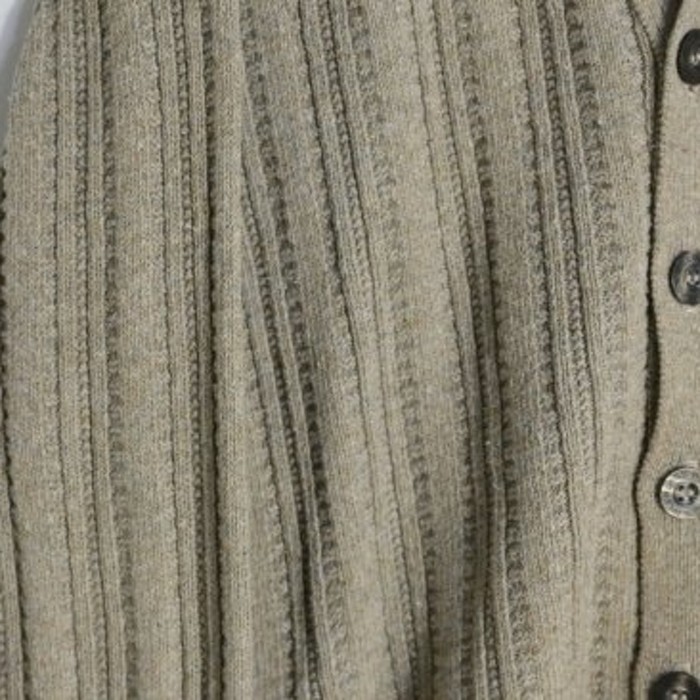 "BILLBLASS" beige basic V neck cardigan. | Vintage.City 빈티지숍, 빈티지 코디 정보