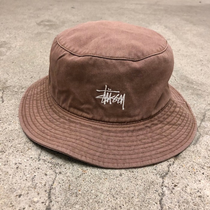 90s OLD STUSSY/Bucket hat/紺タグ/台湾製/L/XL | Vintage.City