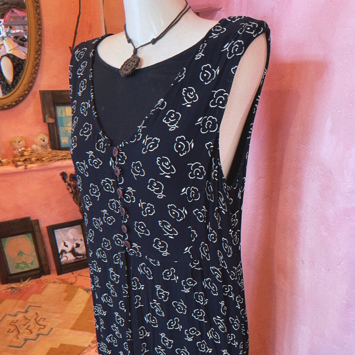 Used black summer dress | Vintage.City Vintage Shops, Vintage Fashion Trends