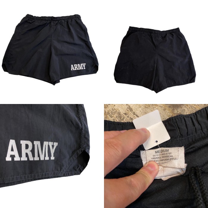 USED USARMY アーミー ナイロンショーツ M ブラック | Vintage.City Vintage Shops, Vintage Fashion Trends