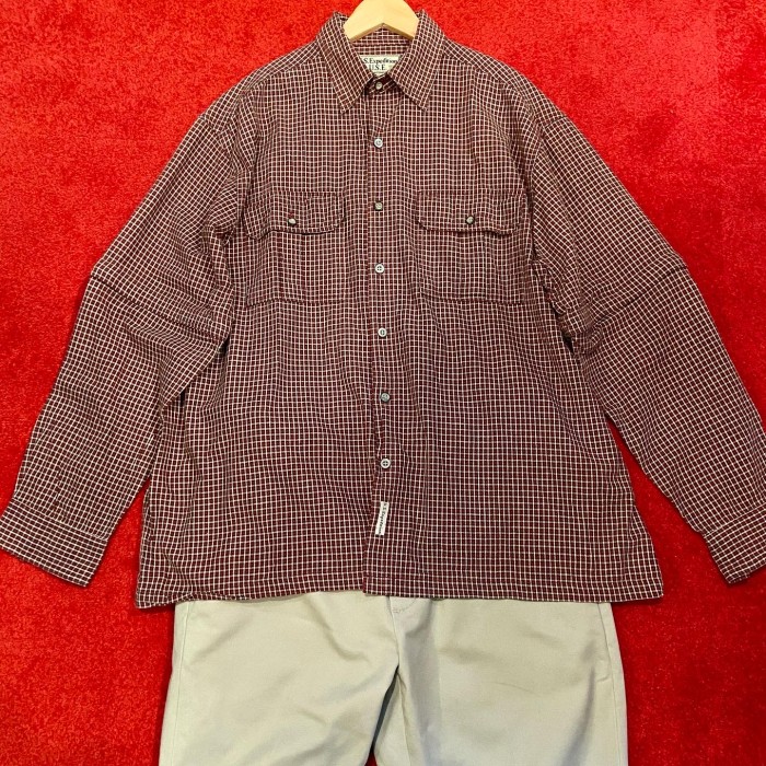 U.S.Expedition チェックシャツ 長袖半袖兼用 90s 2000年代 | Vintage.City 古着屋、古着コーデ情報を発信