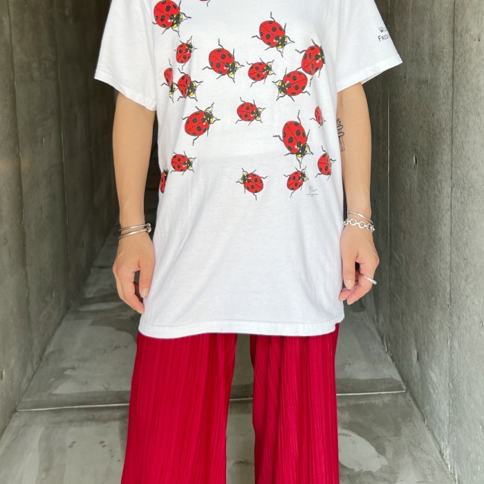 97s vintage "Ladybug" print t-shirt | Vintage.City 빈티지숍, 빈티지 코디 정보