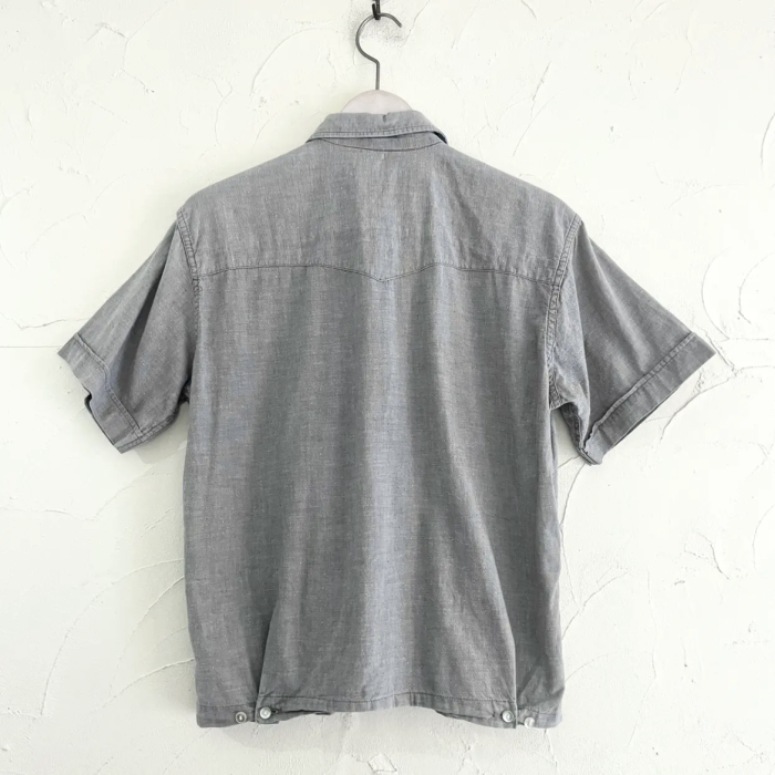 60s westerner USA gray box shirt | Vintage.City ヴィンテージ 古着