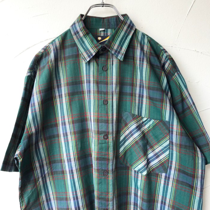 Plaid cotton shirt | Vintage.City ヴィンテージ 古着