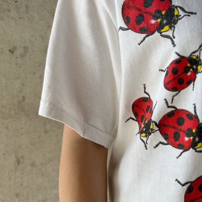 97s vintage "Ladybug" print t-shirt | Vintage.City 古着屋、古着コーデ情報を発信