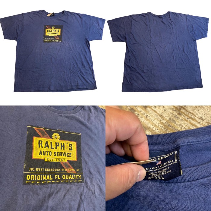 ビンテージ 90年代 ポロスポーツ Tシャツ XXL ネイビー | Vintage.City 빈티지숍, 빈티지 코디 정보