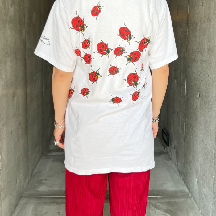 97s vintage "Ladybug" print t-shirt | Vintage.City 빈티지숍, 빈티지 코디 정보