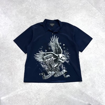 eagle print shirt | Vintage.City 古着屋、古着コーデ情報を発信