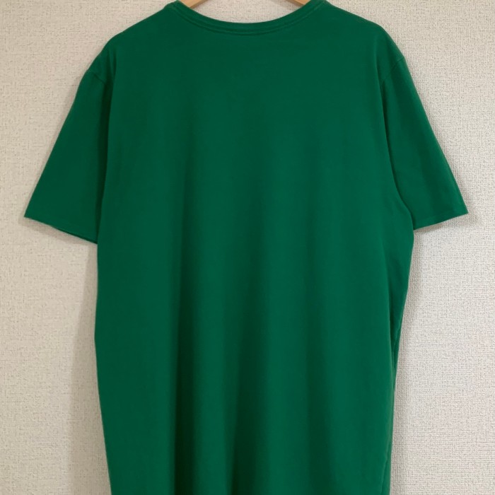 NIKE ナイキ Tシャツ　グリーン　ワンポイント　オーバーサイズ　2XL | Vintage.City 빈티지숍, 빈티지 코디 정보