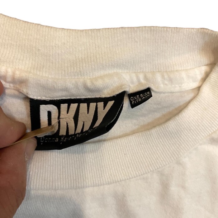 ビンテージ 90年代 ダナキャランジーンズ Tシャツ OSFA ホワイト | Vintage.City 빈티지숍, 빈티지 코디 정보