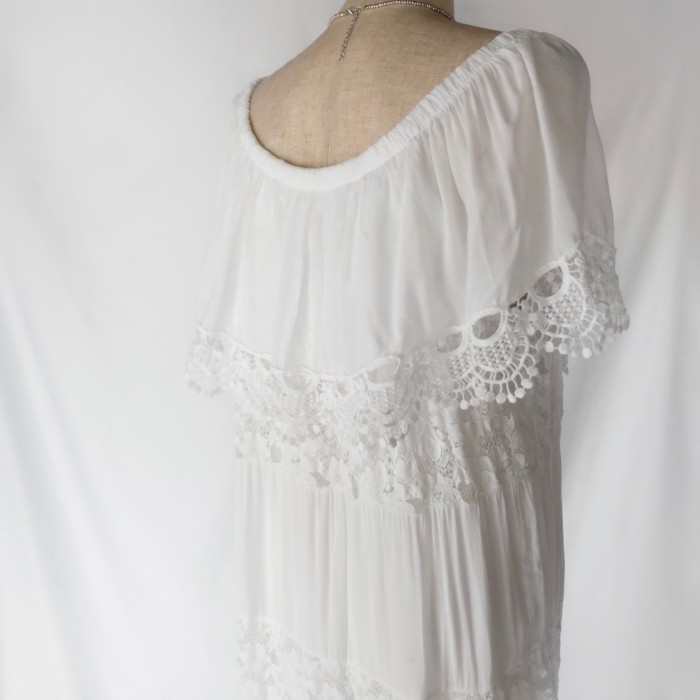 Lace white dress | Vintage.City Vintage Shops, Vintage Fashion Trends