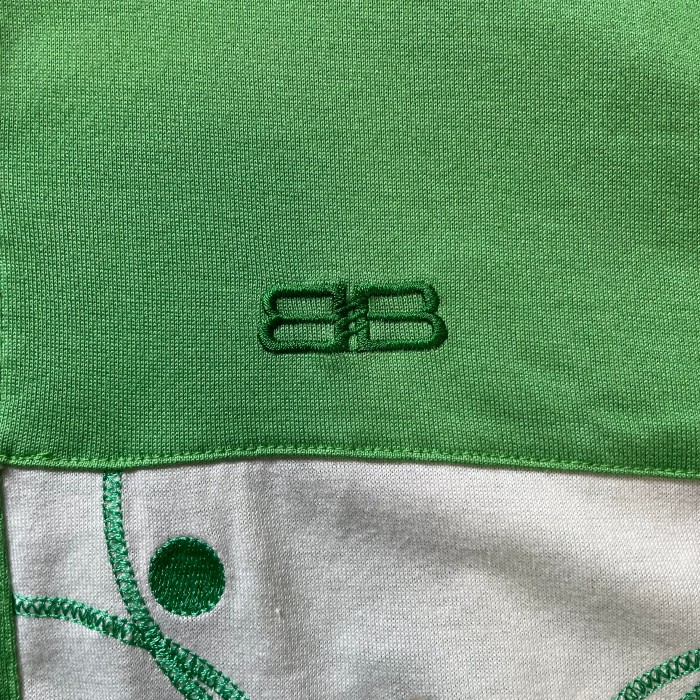 Balenciaga BB One-point Logo Tee Green | Vintage.City