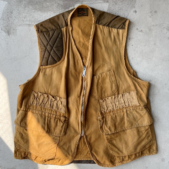 70s Saftbak hunting Vest | Vintage.City 古着屋、古着コーデ情報を発信