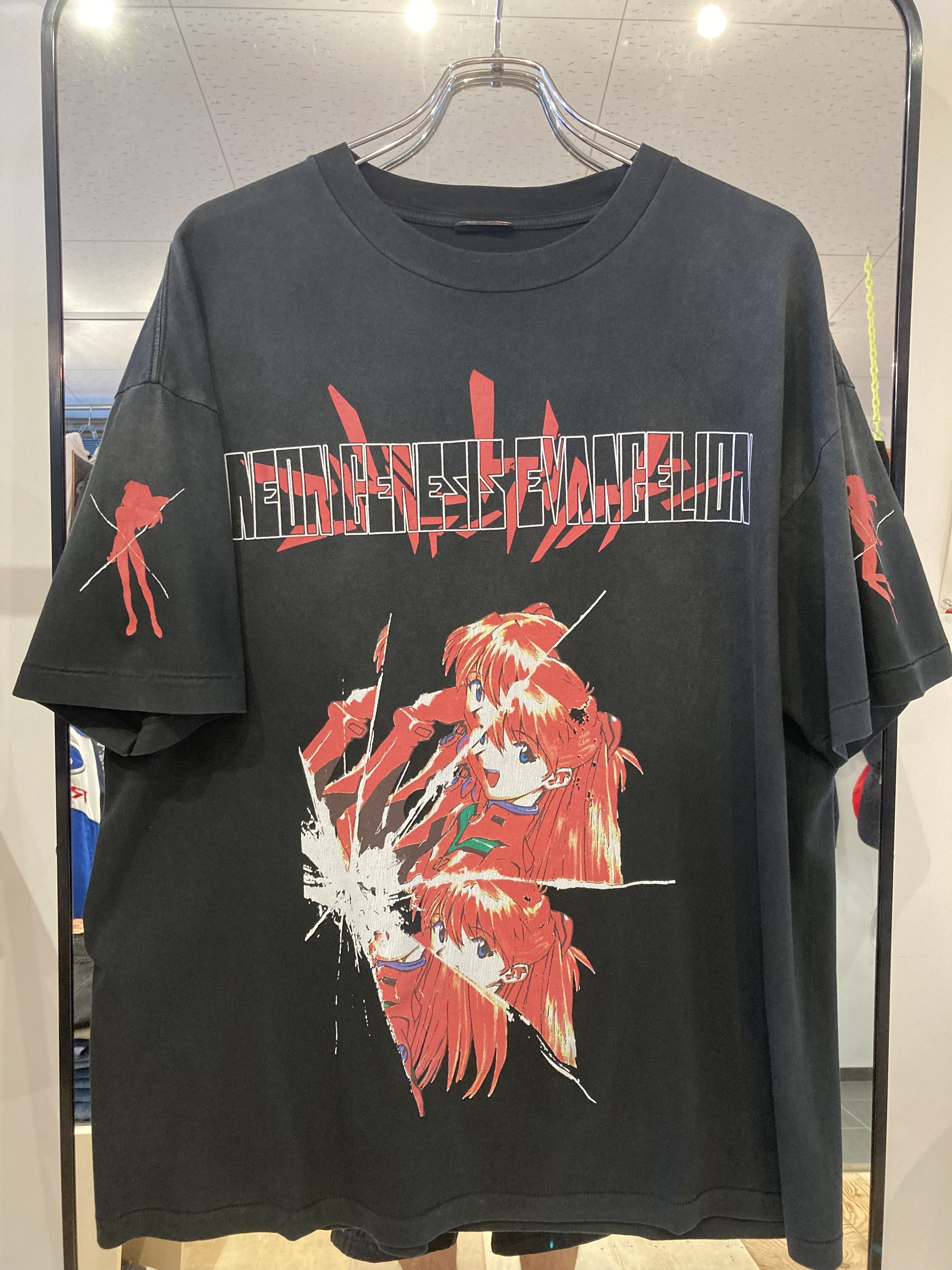 Evangelion エヴァンゲリオン ヴィンテージ Tシャツ XL/ アニメ www 