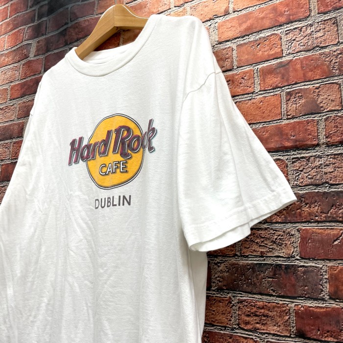 ハードロックカフェ Hard Rock Cafe ロゴ Tシャツ ホワイト L 