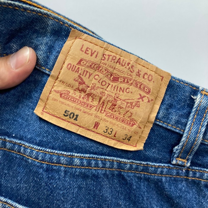 希少米国製Levi’s501デニムパンツ　W33 | Vintage.City 古着屋、古着コーデ情報を発信