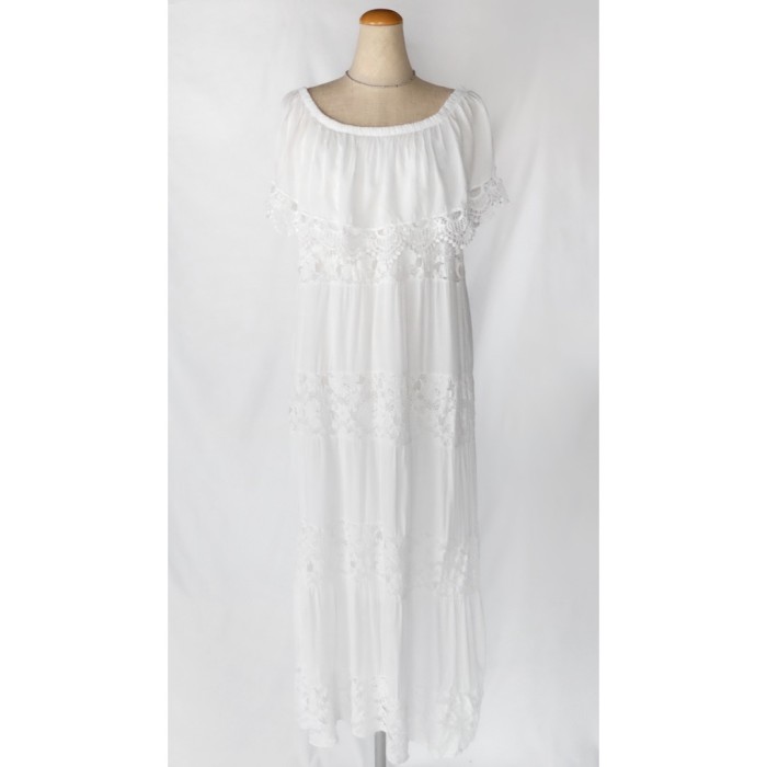 Lace white dress | Vintage.City 빈티지숍, 빈티지 코디 정보
