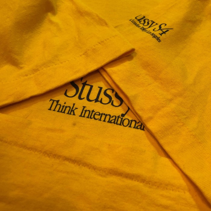90s OLD STUSSY/Apple Logo Tee/S/USA製 | Vintage.City 古着屋、古着コーデ情報を発信