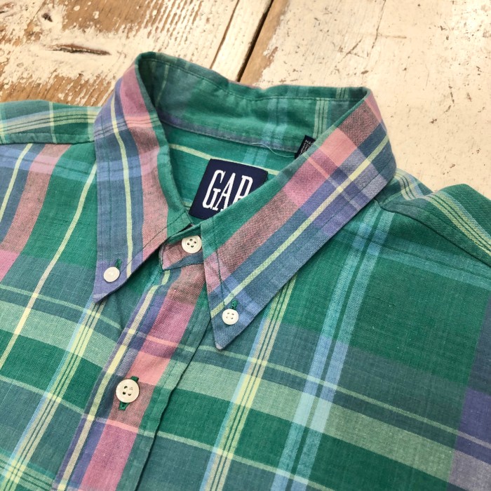 GAP  S/S チェックシャツ | Vintage.City 빈티지숍, 빈티지 코디 정보