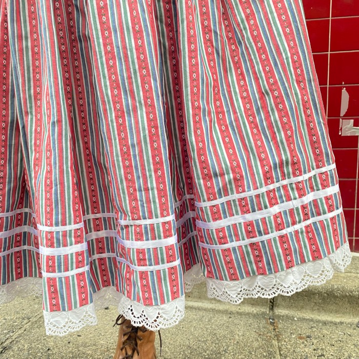 サスペンダー付きチロルスカート | Vintage.City 빈티지숍, 빈티지 코디 정보