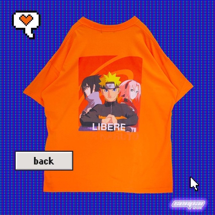 LIBERE for NARUTO Tシャツ | Vintage.City 古着屋、古着コーデ情報を発信