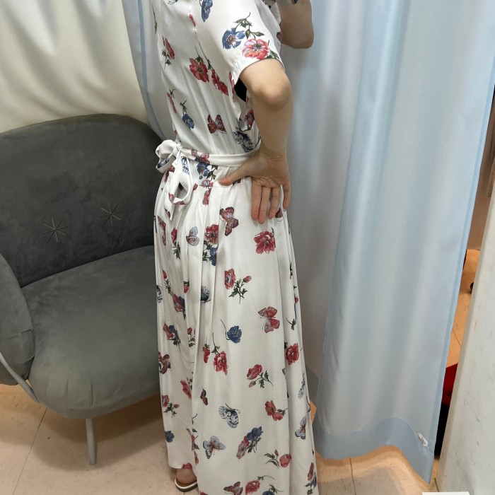 Butterfly × Flower dress | Vintage.City 古着屋、古着コーデ情報を発信