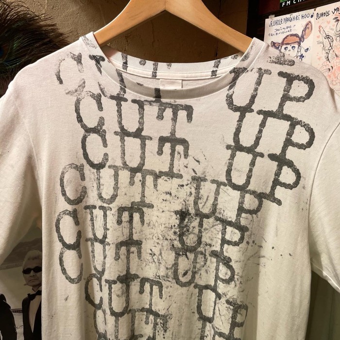 ナンバーナイン モダンエイジ期 グランジ加工 cut up #Tシャツ