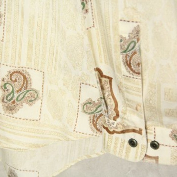 european tapestry design dress shirt | Vintage.City 古着屋、古着コーデ情報を発信