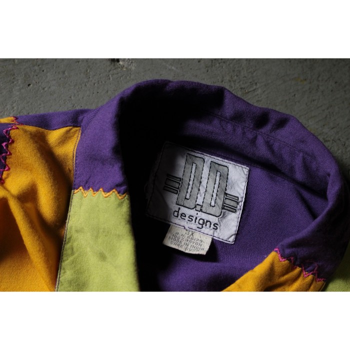80's D.D designs L/S rayon shirt | Vintage.City 古着屋、古着コーデ情報を発信