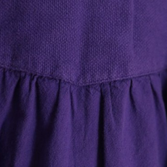 purple color lace up design skippershirt | Vintage.City 빈티지숍, 빈티지 코디 정보