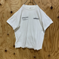 adidas 90s Tシャツ BASKET バックプリント ホワイト 半袖 | Vintage.City ヴィンテージ 古着