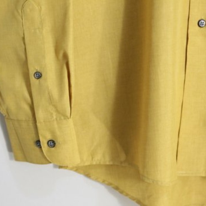 "ARROW" big silhouette yellow shirt | Vintage.City 빈티지숍, 빈티지 코디 정보