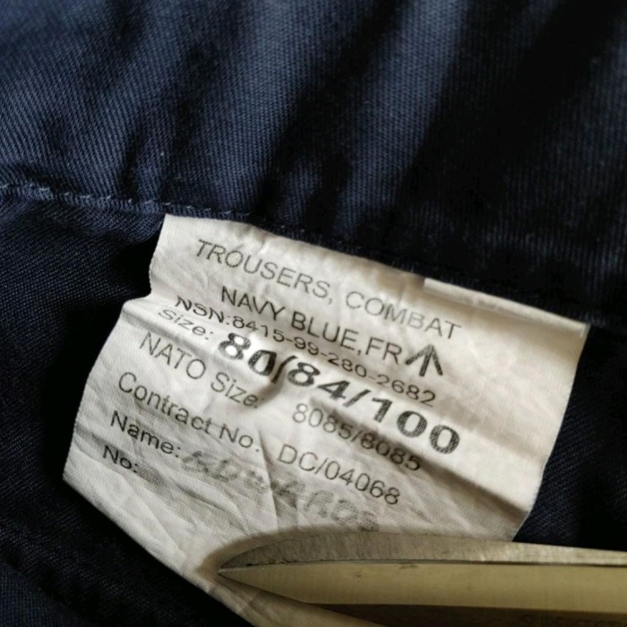 イギリス軍 ROYAL NAVY COMBAT カーゴパンツ スラントポケットL | Vintage.City 古着屋、古着コーデ情報を発信