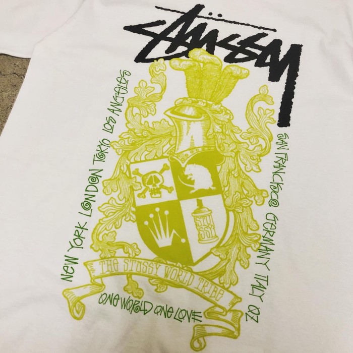00s OLD STUSSY/ONE WORLD ONE LOVE Tee | Vintage.City 古着屋、古着コーデ情報を発信
