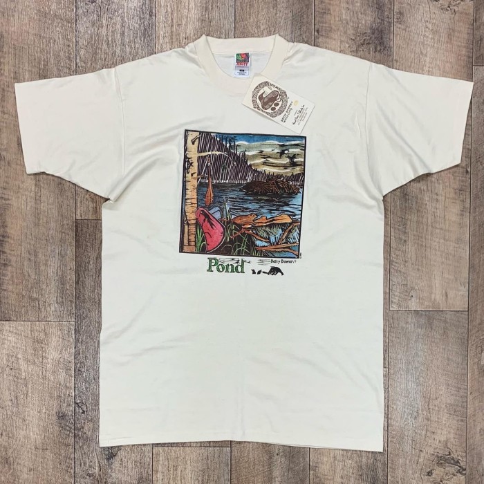 90'S BETSY BOWEN "POND" Tシャツ DEADSTOCK | Vintage.City Vintage Shops, Vintage Fashion Trends