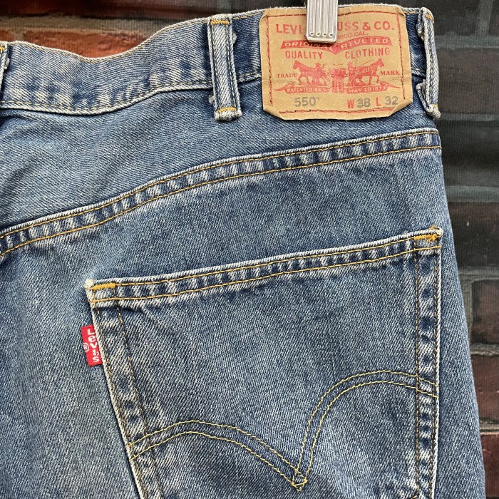 リーバイス Levi's 550 デニム ワイドパンツ インディゴ  38×32 | Vintage.City 古着屋、古着コーデ情報を発信