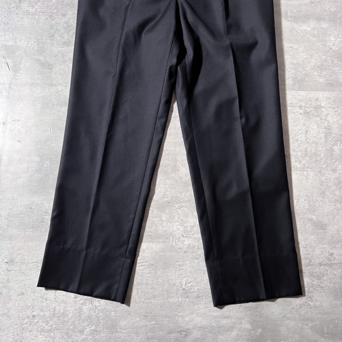 ロロピアーナ ブラック ライトウール スラックスパンツ 黒 W33 | Vintage.City 古着屋、古着コーデ情報を発信