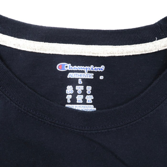 CHAMPION ビッグサイズTシャツ XL ネイビー スクリプトロゴ 90s | Vintage.City 古着屋、古着コーデ情報を発信