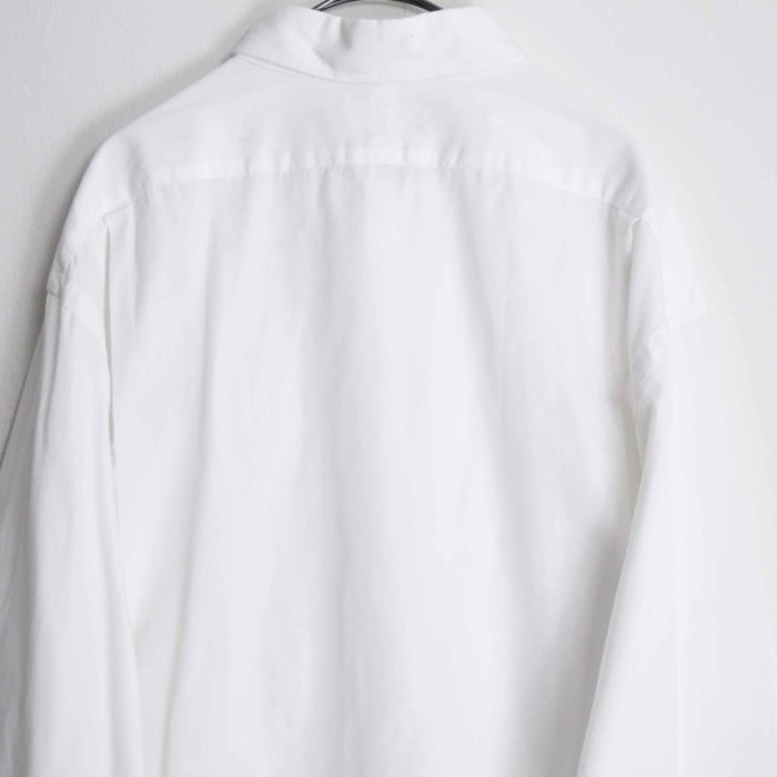 "Polo by RL" cotton pleats dress shirt | Vintage.City 古着屋、古着コーデ情報を発信
