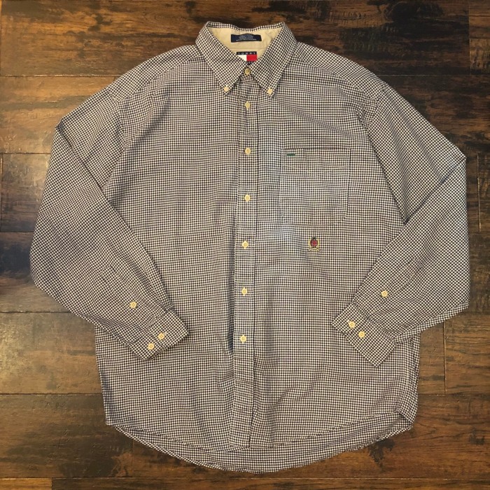 90s TOMMY HILFIGER/Gingham check shirt | Vintage.City 古着屋、古着コーデ情報を発信