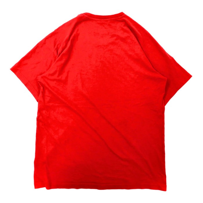 ADIDAS ビッグサイズTシャツ 2XO レッド コットン ロゴ刺繍 トルコ製 | Vintage.City 古着屋、古着コーデ情報を発信