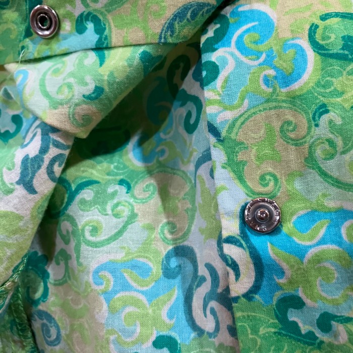 ケンゾー フランス製 半袖シャツ KENZO JUNGLE グリーン系 | Vintage.City 古着屋、古着コーデ情報を発信
