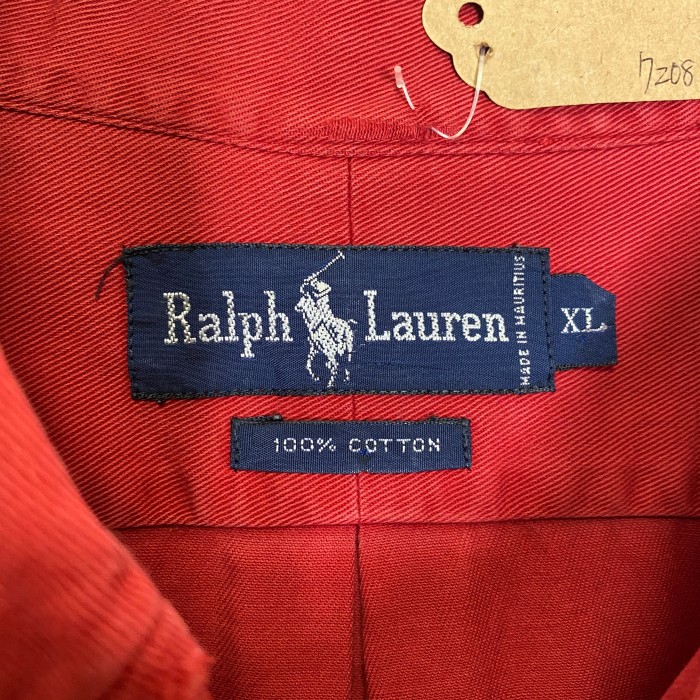 POLO RALPH LAUREN  長袖シャツ　XL   刺繍 | Vintage.City 빈티지숍, 빈티지 코디 정보