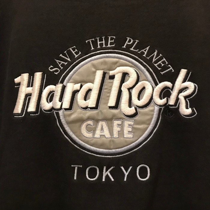 "Hard Rock CAFE" 刺繍ロゴスウェット | Vintage.City 古着屋、古着コーデ情報を発信