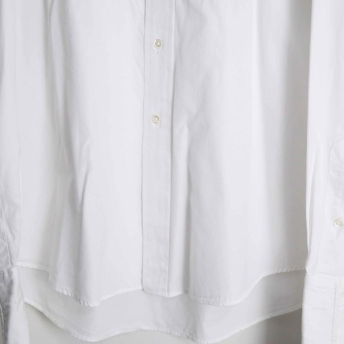 "Polo by RL" cotton pleats dress shirt | Vintage.City 古着屋、古着コーデ情報を発信